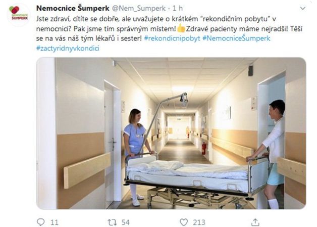 Vtip Nemocnice Šumperk
